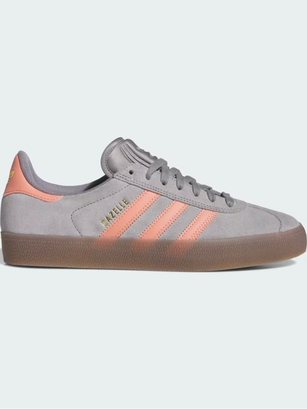 Adidas Gazelle ADV Shoes. Grey Three / Wonder Clay / Gum. New Sneakers. KI3204